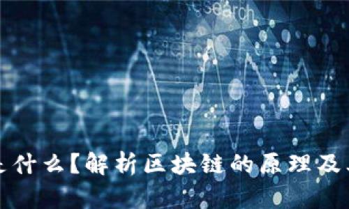 区块链是什么？解析区块链的原理及其可靠性