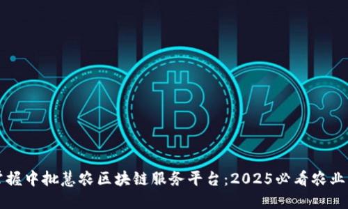 立即掌握中批慧农区块链服务平台：2025必看农业新风向