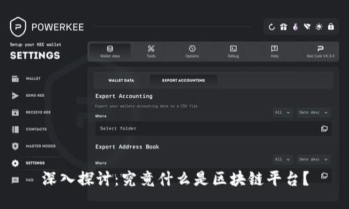 深入探讨：究竟什么是区块链平台？